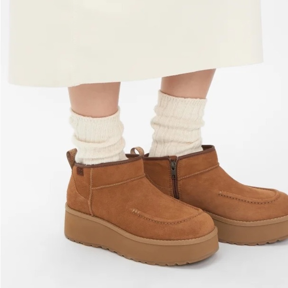 New in Box UGG Cityfunc Ultra Mini- 	Chestnut Uggs 10 41 - Picture 2 of 4